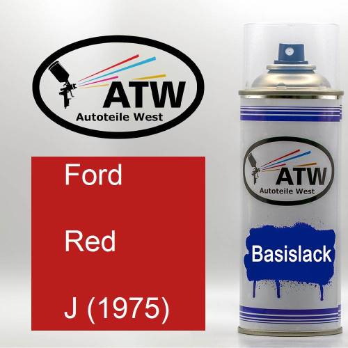 Ford, Red, J (1975): 400ml Sprühdose, von ATW Autoteile West.